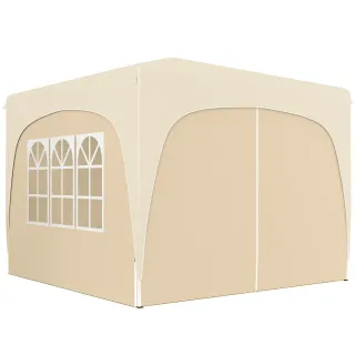 Cenador Plegable 3x3m Beige