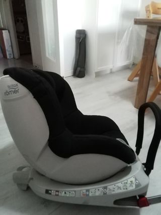 Silla coche Britax Romer giratoria ISOFIX