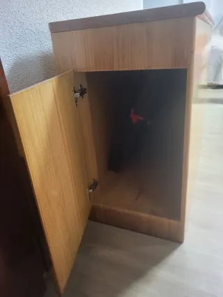Mueble auxiliar rústico madera pino