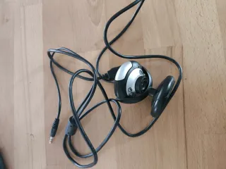 Webcam USB Negra y Plateada