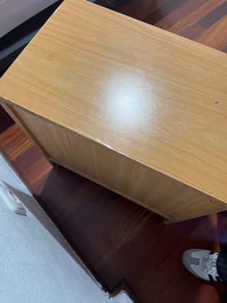 Mesilla de Noche Madera Cajones