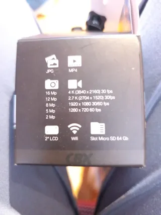 Cámara de Acción CBX 4K AG-3 Wifi