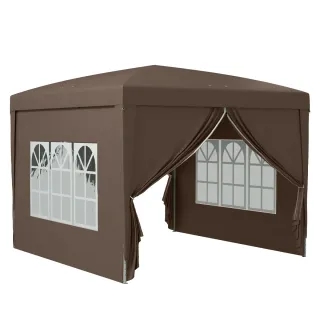 Carpa Plegable 3x3m con 4 Paredes