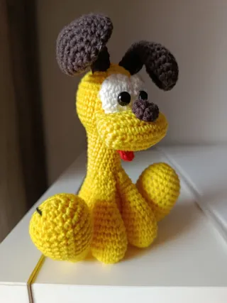 Odie Amigurumi Perro Crochet