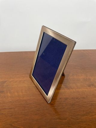 Cornice portafoto tavolo vintage argento 800