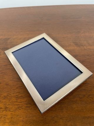 Cornice portafoto tavolo vintage argento 800