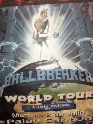 Cartel AC/DC Ballbreaker World Tour 1996