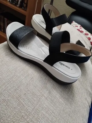 Sandalias Comfeet Negras Talla 40