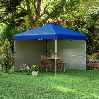 Carpa Plegable 3x3m con 2 Paredes