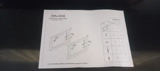 2 Soportes para muebles acabado industrial.