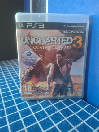 🇪🇸 PS3 UNCHARTED 3 LA TRAICIÓN DE DRAKE ORIGINAL