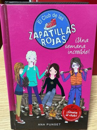 Libros colección zapatillas rojas
