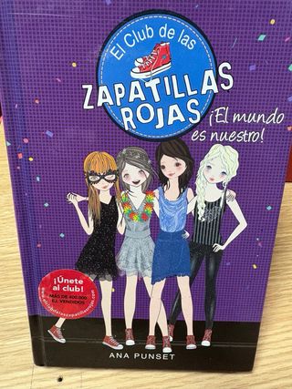 Libros colección zapatillas rojas