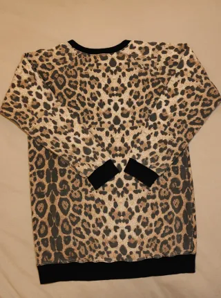 Felpa JACHEM leopardata TG 16 anni