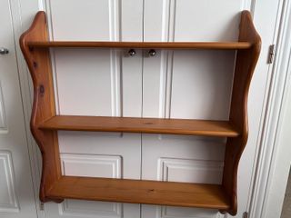 Estantería de madera maciza - 3 baldas