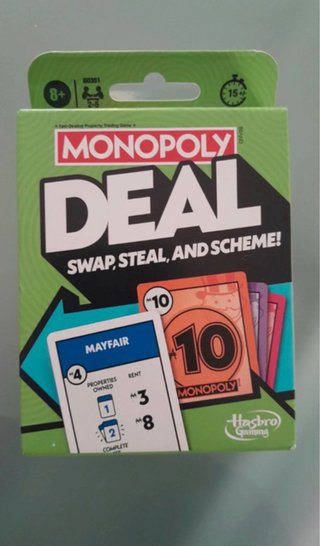 Monopoly Deal Juego de Cartas