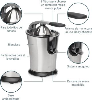 Exprimidor Cítricos Princess Master Juicer Pro