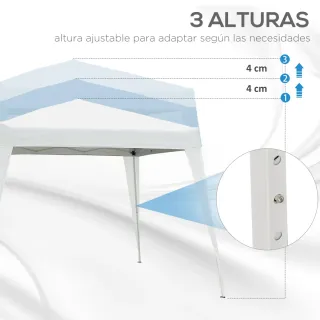 Carpa Plegable 3x3m Pop-up Cenador