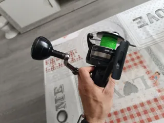 Carrete de pesca SGS 8 18000 para calar o barco