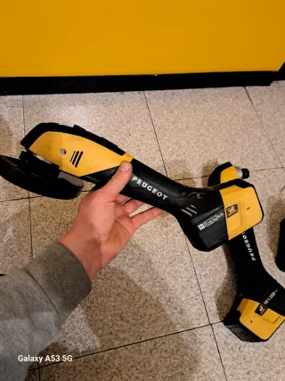 Set Utensili Elettrici Peugeot 18V Smerigliatrice