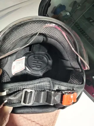 Casco Moto BHR Talla S Rosa