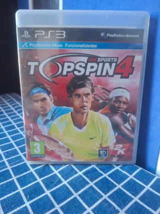 🇪🇸 PS3 TOPSPIN 4 ORIGINAL COMPLETO
