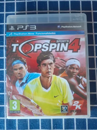 🇪🇸 PS3 TOPSPIN 4 ORIGINAL COMPLETO