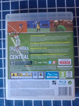 🇪🇸 PS3 TOPSPIN 4 ORIGINAL COMPLETO