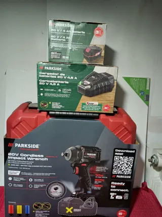 Parkside Llave de Impacto 20V Sin Batería