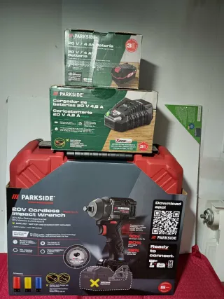 Parkside Llave de Impacto 20V Sin Batería