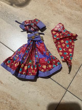 Ropa Muñeca Chabel Estilo Gitano