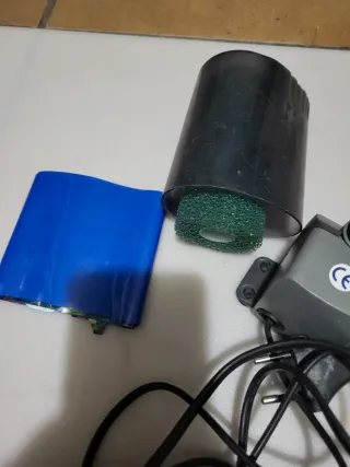 Lote componentes acuario