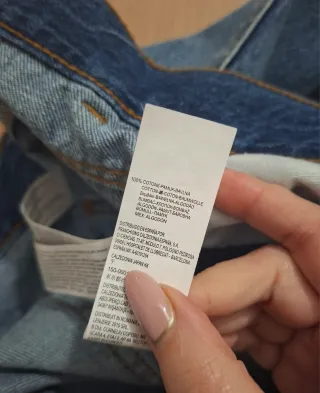 Vaqueros Calzedonia rotos azules