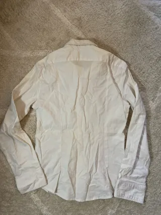 Camisa Carolina Herrera Crema Talla S