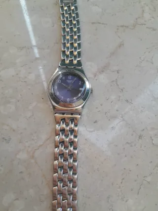 Orologio Swatch Irony Donna Blu Argento