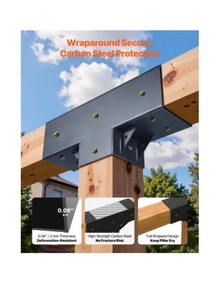 Soportes para pérgola VEVOR