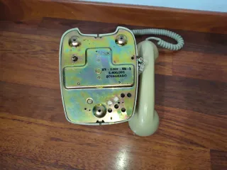 Teléfono Antiguo CTNE Beige