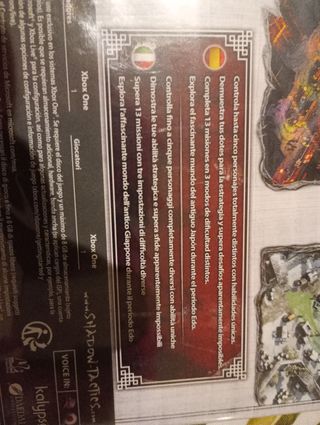 Xbox One Juego Shadow Tactics Precintado