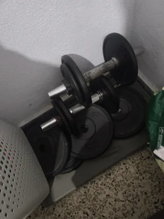 Pack Mancuernas 4x5kg, 4x2kg, 4x1kg