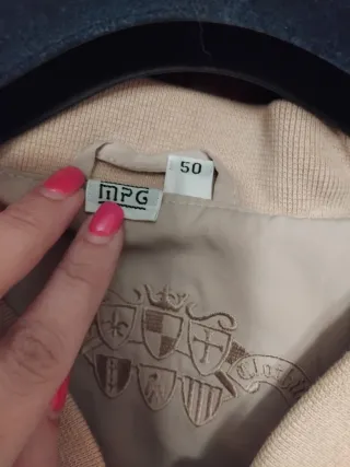 Giacca uomo MPG beige taglia M