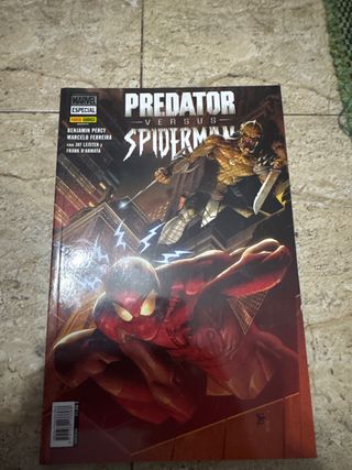 Predator versus Spiderman