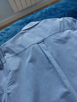 Camisa de vestir azul caballero