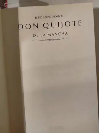 Don Quijote de la Mancha