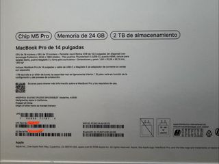 MacBook Pro 14" (2026) M5 Pro 18CPU/20G 2TB 24GB