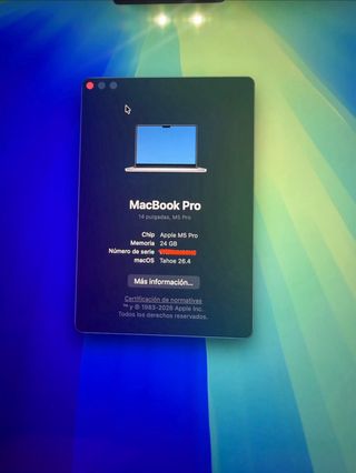 MacBook Pro 14" (2026) M5 Pro 18CPU/20G 2TB 24GB