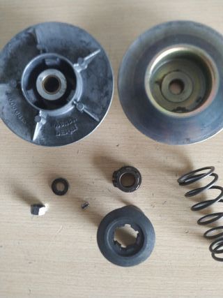 Polea trasera completa derbi variant