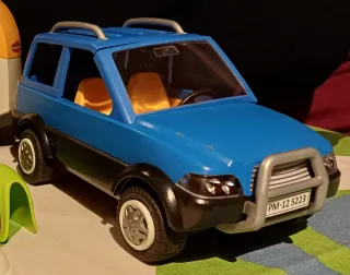 Playmobil Coche y Remolque Caballo