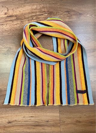 Lote 6 bufandas de invierno multicolor