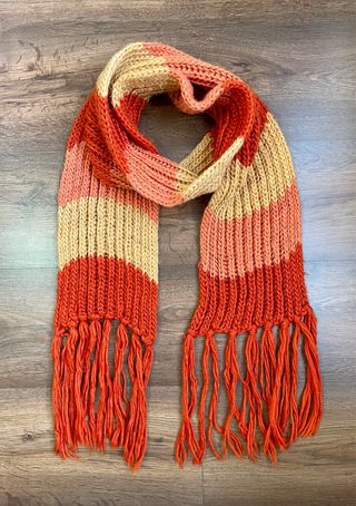 Lote 6 bufandas de invierno multicolor