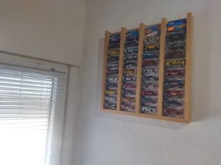 Coches Hot Wheels + Expositor